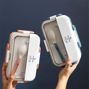 Vagonlife Karma Renk 2 Bölmeli Paslanmaz Çelik Lunch Box 900 ml. VGN-588