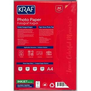Kraf Fotoğraf Kağıdı A4 150 Gr. 25 Li