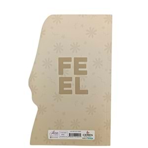 Lilamor Şekilli Defter Çiçek Serisi 112 Sayfa-Düz-12,5x19,5 cm