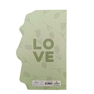 Lilamor Şekilli Defter Çiçek Serisi 112 Sayfa-Düz-12,5x19,5 cm