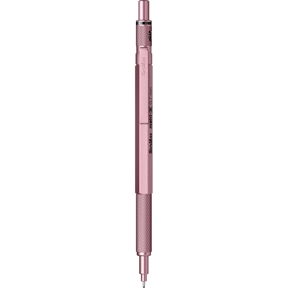 Scrikss Matri-x Mekanik Versatil Kalem 0.7 mm Metalik Açık Pembe
