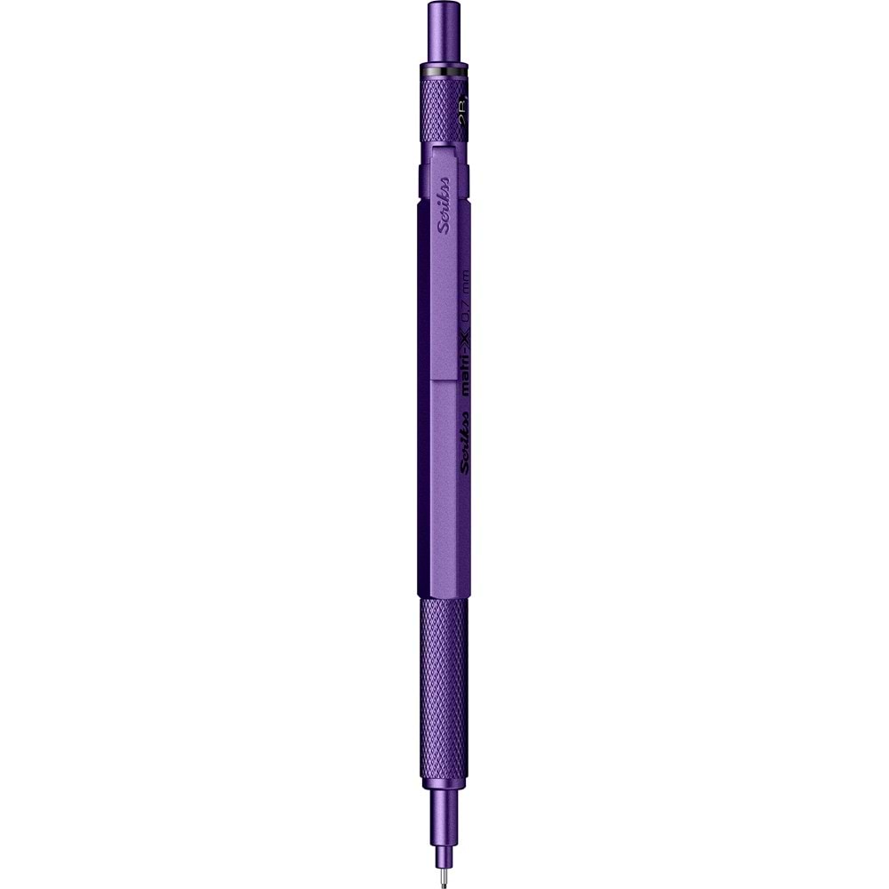 Scrikss Matri-x Mekanik Versatil Kalem 0.7 mm Metalik Mor
