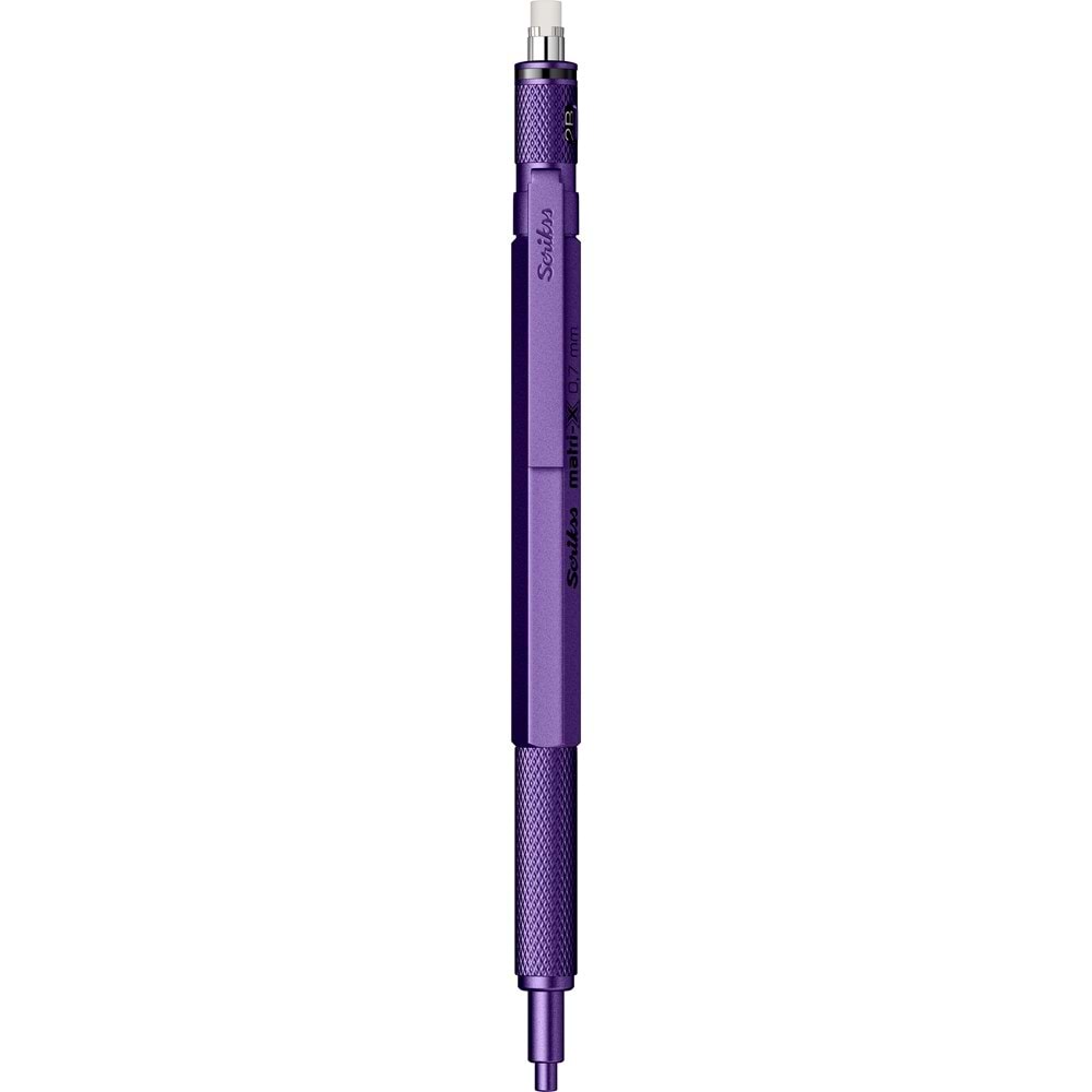 Scrikss Matri-x Mekanik Versatil Kalem 0.7 mm Metalik Mor