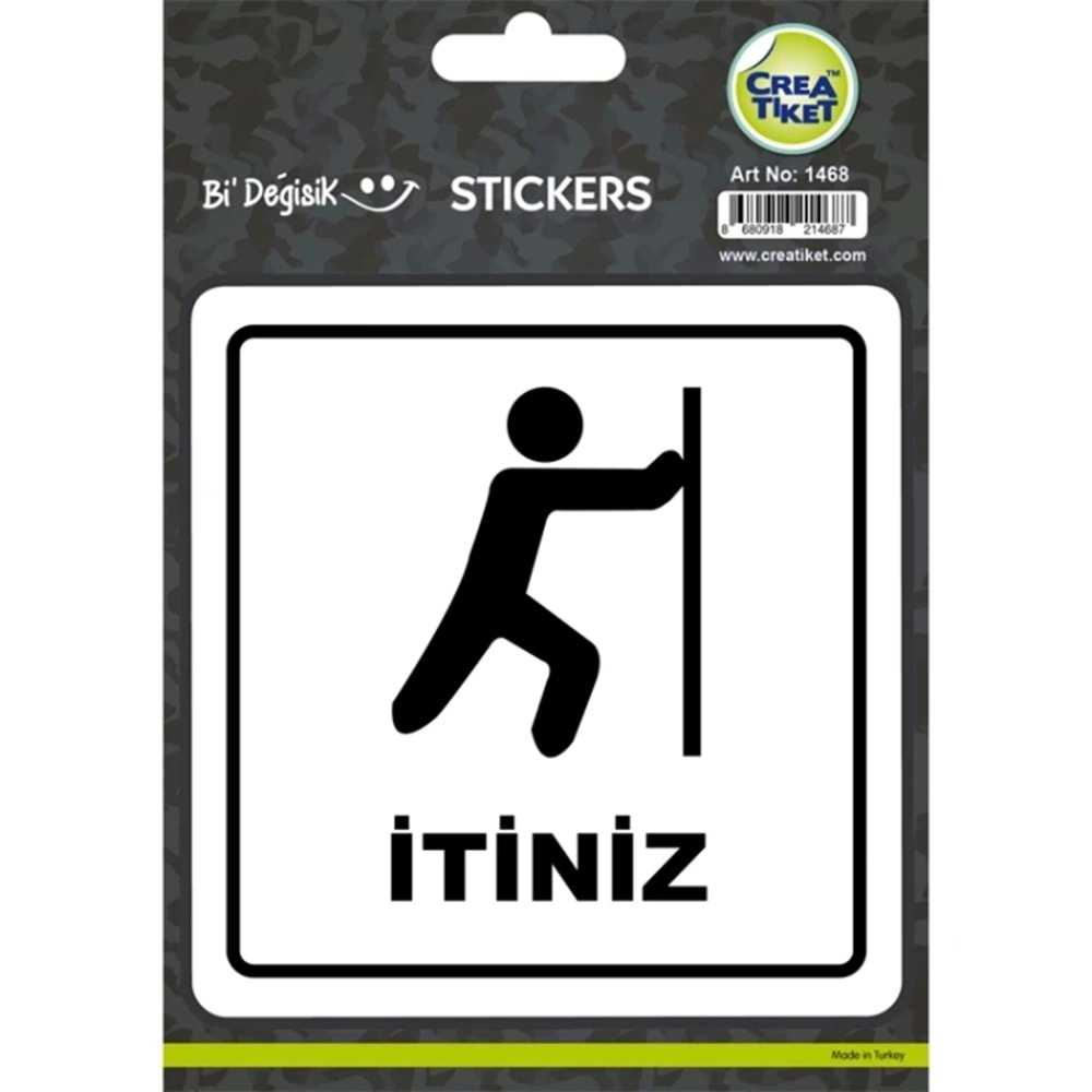 Bi Değişik Sticker İtiniz