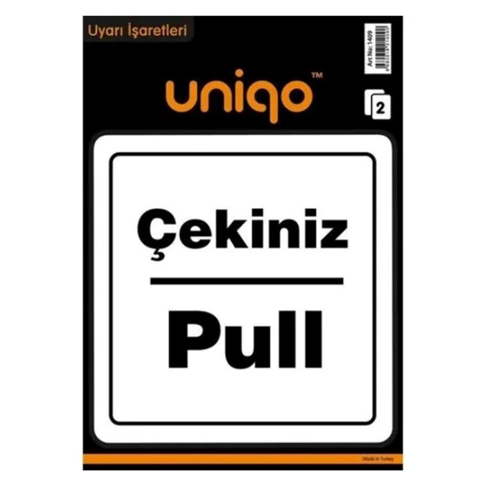 Uyarı İşaretleri Çekiniz-Pull