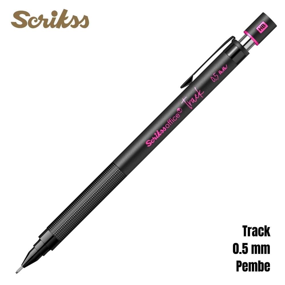 Scrikss Track Versatil Kalem 0.5 mm Pembe
