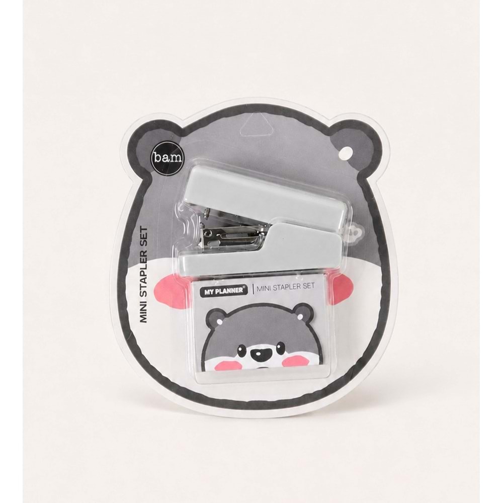 Ayıcık Temalı Mini Zımba ve Zımba Teli Set 24/6