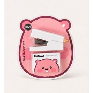 Ayıcık Temalı Mini Zımba ve Zımba Teli Set 24/6