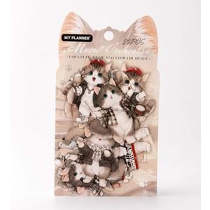 Kedi Sticker 20 Li Paket