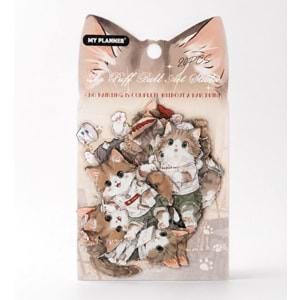 Kedi Sticker 20 Li Paket
