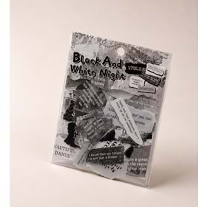 Pastel Yazı Scrapbook Sticker Seti 25 Li Paket