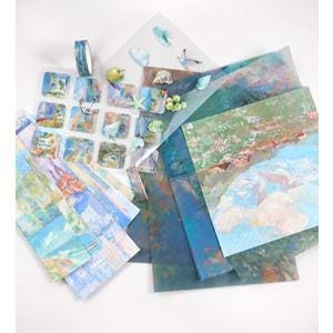 Premium Scrapbook & Journaling Yapım Seti