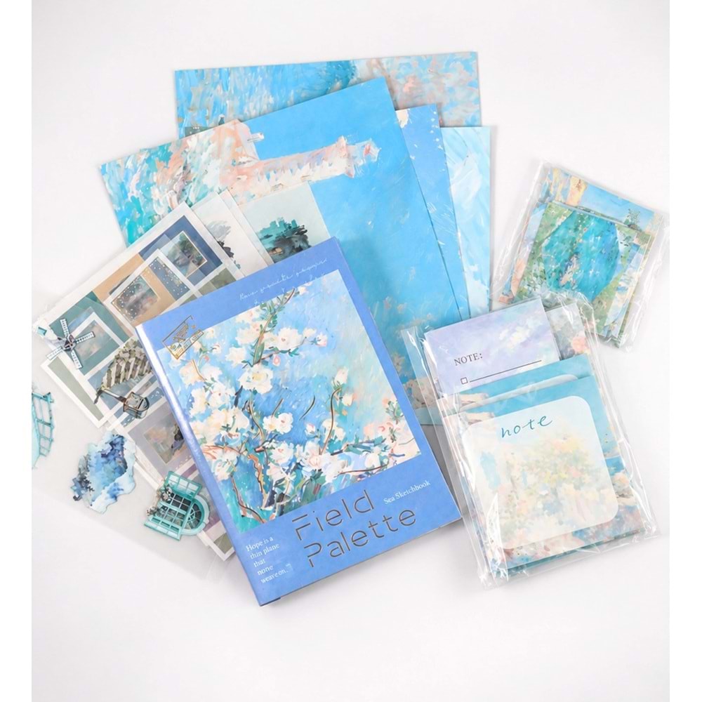 Premium Scrapbook & Journaling Yapım Seti