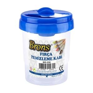 Brons Fırça Temizleme Kabı BR-250